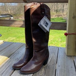 Frye Jackie Button boots
